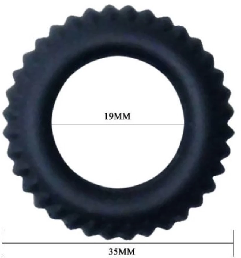 BAILE TITAN COCKRING BLACK 1.9CM