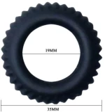 BAILE TITAN COCKRING BLACK 1.9CM