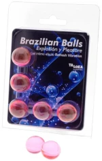 ΛΙΠΑΝΤΙΚΟ ΤΖΕΛ TALOKA - 5 BRAZILIAN BALLS REFRESH VIBRATING EFFECT EXCITING GEL