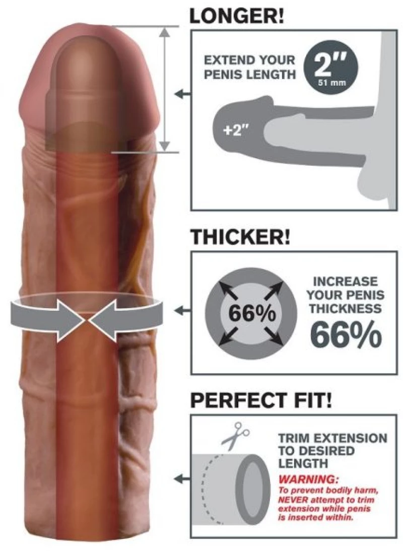 MEGA 2 EXTENSION BROWN