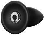 Small Rechargeable Butt Plug Black