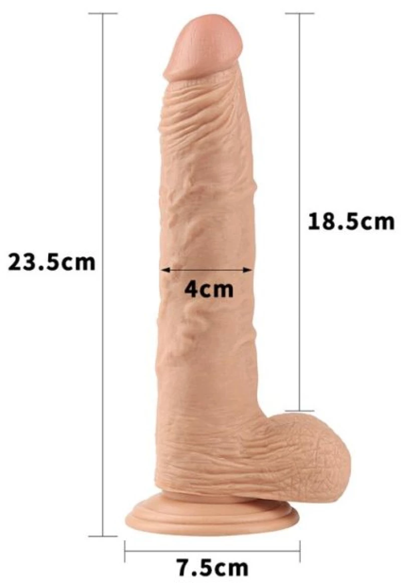 Dildo Real Extreme 9.5 Flesh