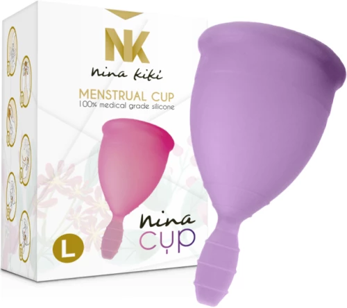 NINA CUP MENSTRUAL CUP SIZE PURPLE
