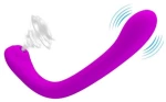 ΔΟΝΗΤΗΣ ΑΝΑΡΡΟΦΗΣΗΣ PRETTY LOVE ALEX VIBRATOR AND STIMULATOR - PURPLE