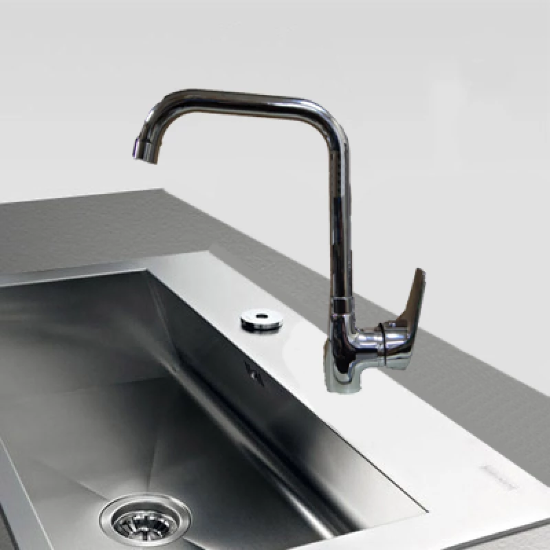 Μπαταρία Νεροχύτη Πάγκου Αναμεικτική - Faucet Bella 20594