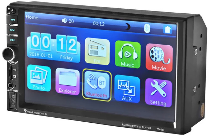 2DIN Οθόνη Αφής Αυτοκινήτου Bluetooth - Multimedia 7 inch Car Audio Stereo MP5 Player