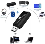 USB Bluetooth 5.0 AUX 3.5mm Receiver & Adapter 2 σε 1 Ασύρματο Dongle Αντάπτορας Bluetooth με Εμβέλεια 10m