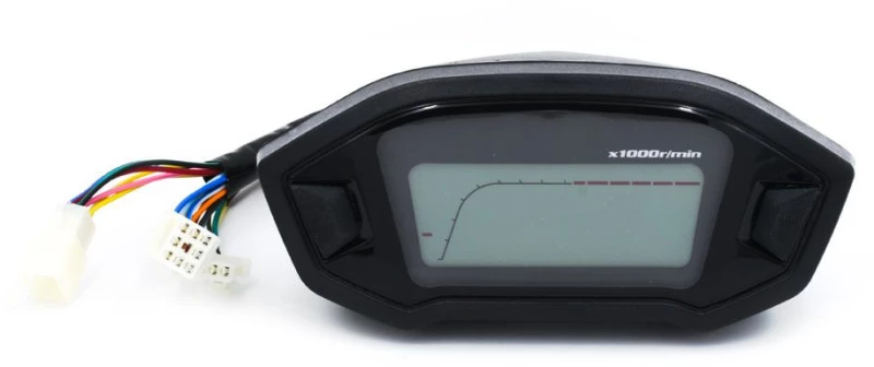 Universal Ψηφιακό LED Στροφόμετρο 1000rmin για Μοτοσυκλέτες με 1-2-4 Κυλίνδρους