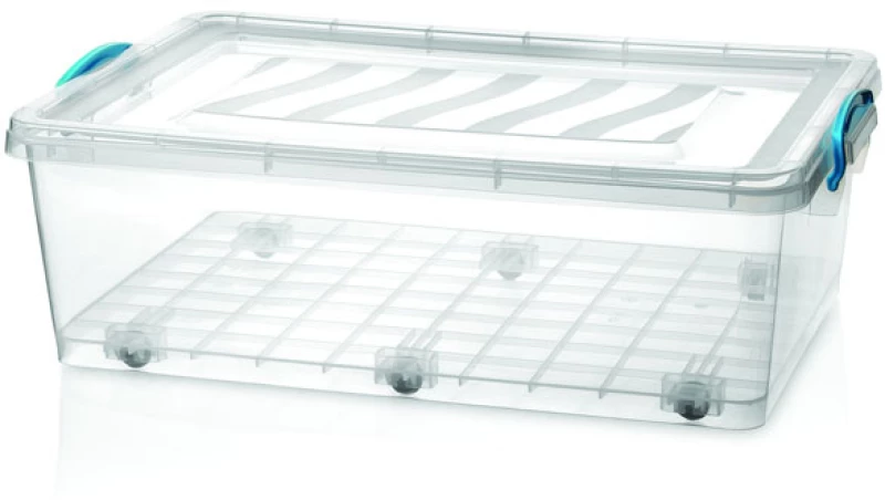 Κουτί Αποθήκευσης Πλαστικό Με Ρόδες 50lit 40x61x33cm - 5206753007319