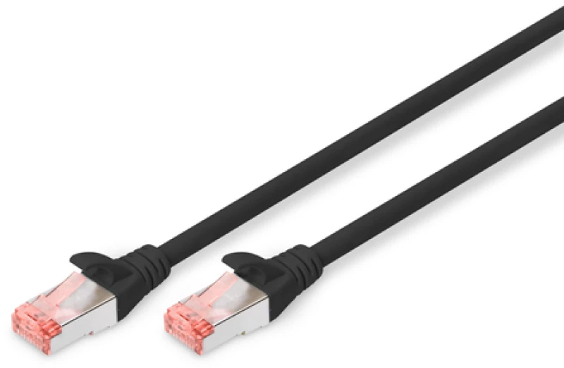 Καλώδιο Δικτύου Digitus Cat6 3m black S/FTP