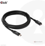 Καλώδιο USB Club 3D CAC-1529 USB Gen1 Type-C 5Gbps 60W(20V/3A) 4K60Hz M/F 2m