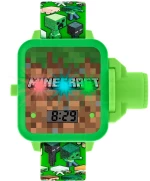Ρολόι με Μίνι Προβολέα Minecraft