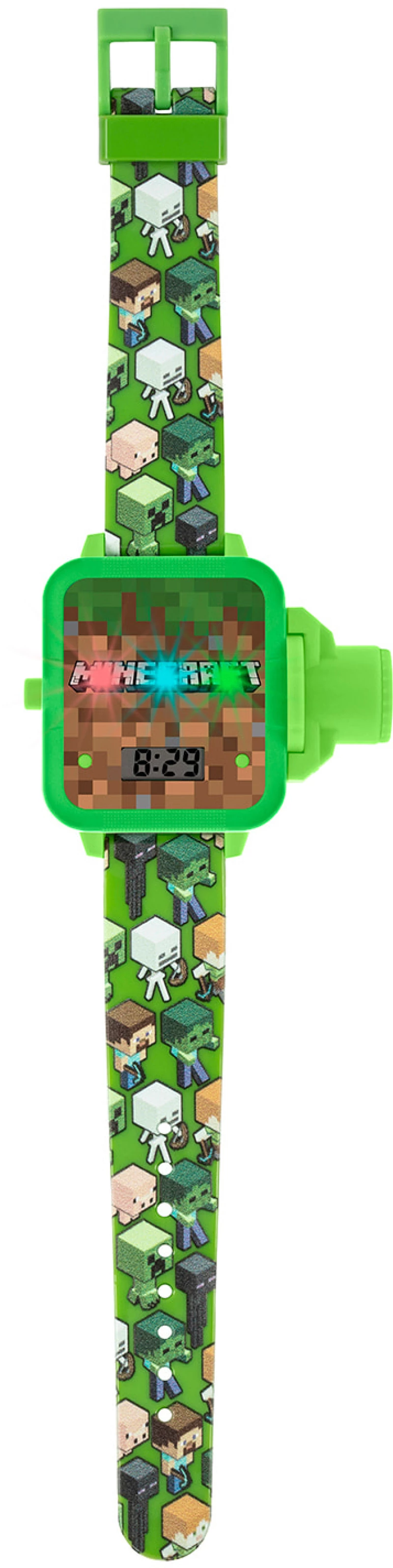 Ρολόι με Μίνι Προβολέα Minecraft