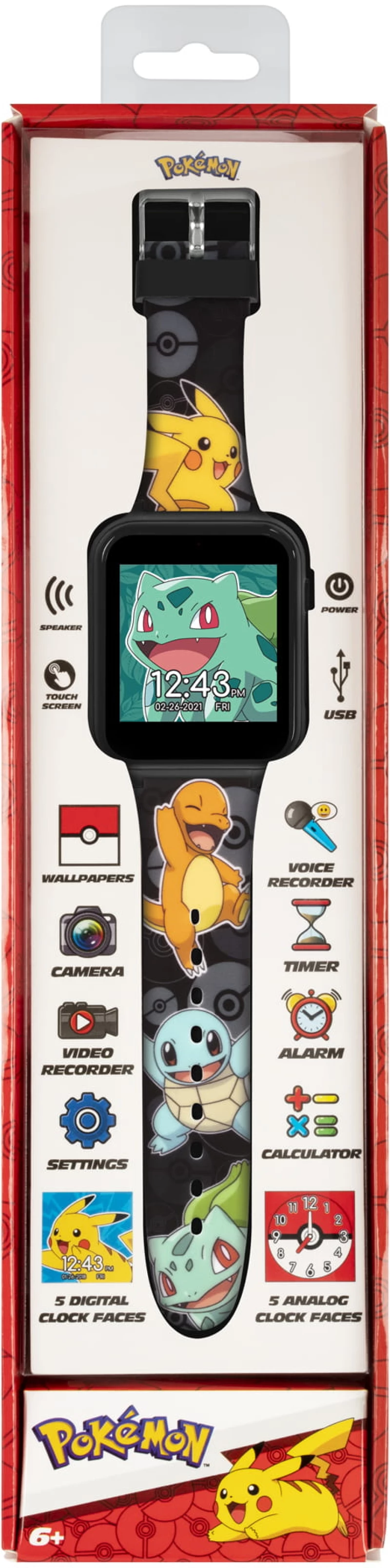 Pikachu Kids Smart Watch