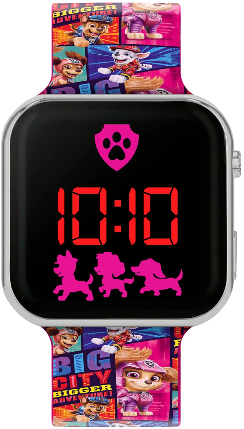Led Ρολόι Paw Patrol Pink