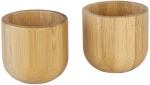 Θήκη αυγών από Bamboo 5 x 4,5cm - σετ 2τμχ