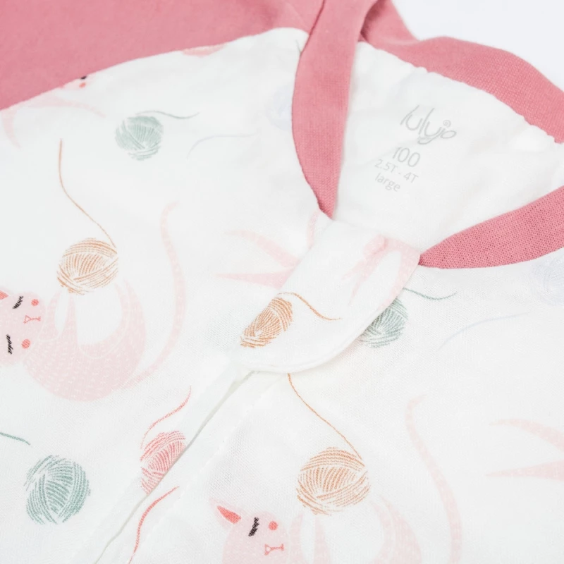 Lulujo Υπνόσακος 2.5 tog Χειμωνιάτικος 6-18m Deluxe Kitty