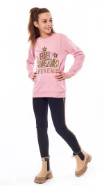 Εβίτα Fashion Σετ Κολάν Big Dream, Print Ροζ