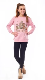 Εβίτα Fashion Σετ Κολάν Big Dream, Print Ροζ
