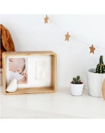Baby Art Κορνίζα με Αποτύπωμα Deep Frame Wooden