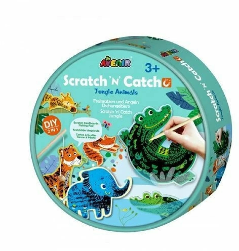 Avenir - Scratch 'N' Catch Jungle Animals
