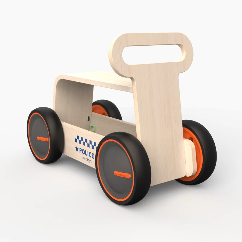 MamaToyz Περπατούρα Drive me Wood 10m+ Police