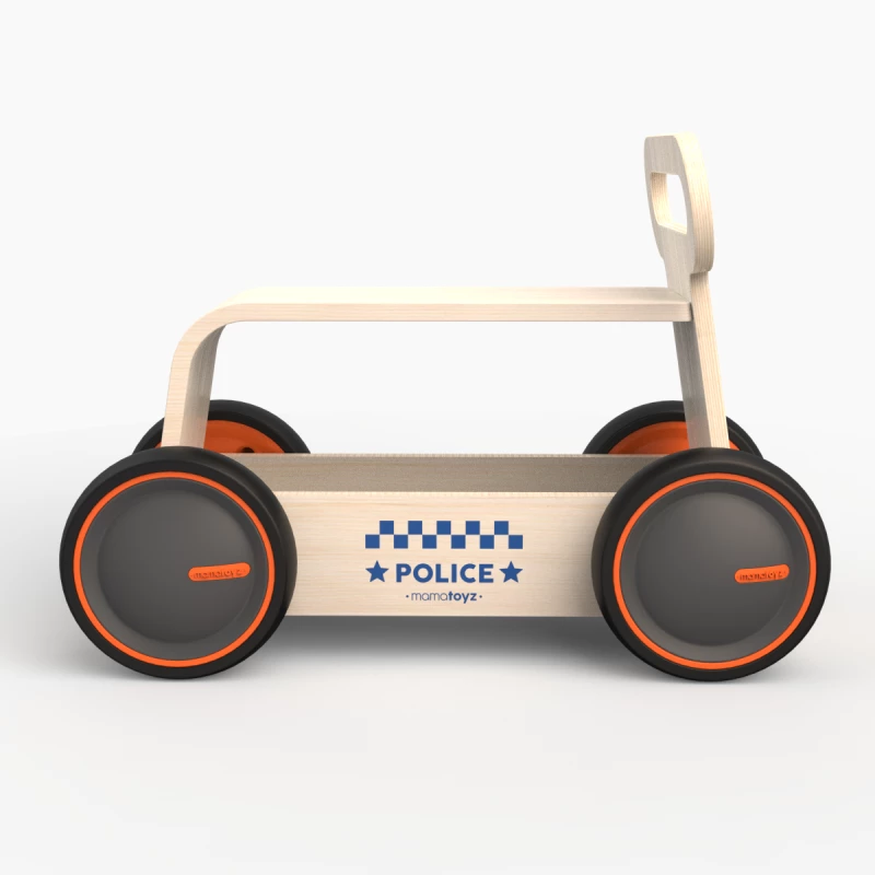 MamaToyz Περπατούρα Drive me Wood 10m+ Police