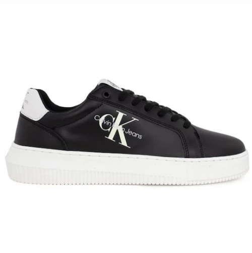 Calvin Klein Sneaker Μαύρο CHUNKY CUPSOLE MONOLOGO YM0YM00681-0GJ BLACK/WHITE