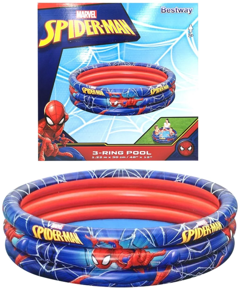 ΠΙΣΙΝΑ ΦΟΥΣΚΩΤΗ SPIDERMAN BESTWAY 122x30cm Bestway 98018