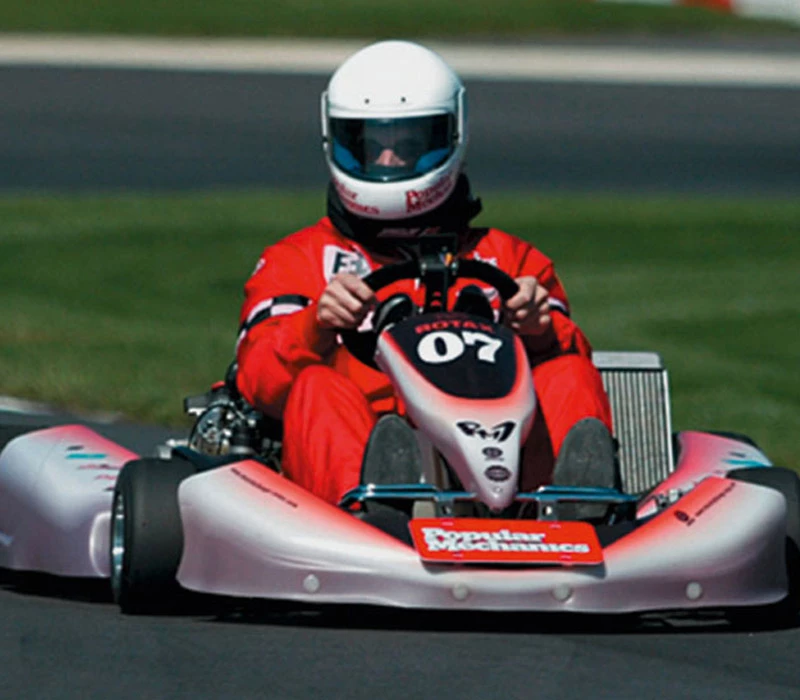 10' οδήγηση Kart RT8 200cc για 2 άτομα άνω των 13 ετών!