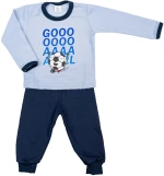 Πυτζάμα "Goooal" γαλάζια (Γαλάζιο)