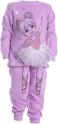 Πυτζάμα "Small Ballerina" λιλά (Μωβ)
