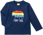 Μπλούζα "Funky trail" μπλε (Μπλε)