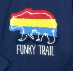 Μπλούζα "Funky trail" μπλε (Μπλε)