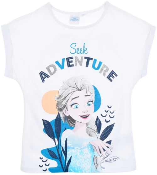 Μπλούζα Frozen "Adventure" λευκή (Λευκό)