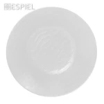Σαλατιέρα Μελαμίνης Matte White Wavy 27x27x7εκ Espiel