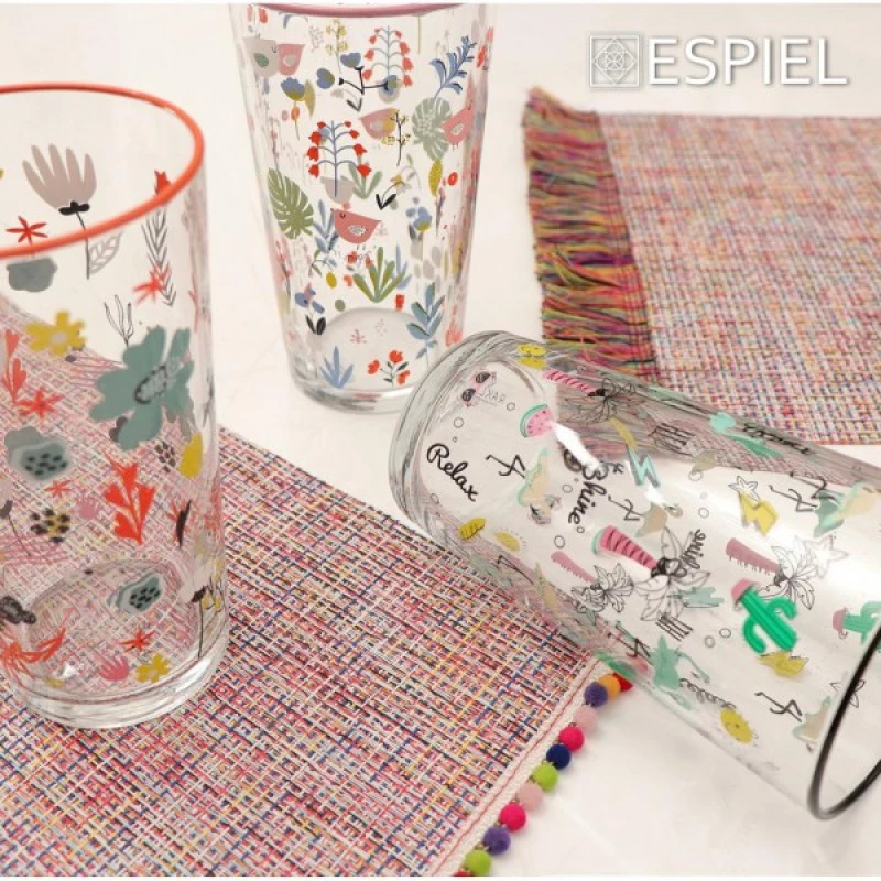 Σουπλά Ροζ Polyester/Pvc 45x30εκ Espiel