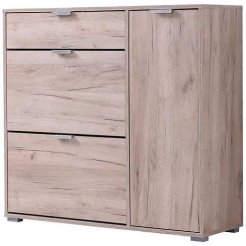 Παπουτσοθήκη "Arco 2" Gray Oak 102x33x94.5Εκ Fylliana
