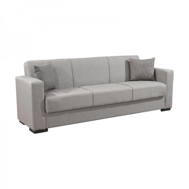 Καναπές 3 Θέσιος New Gracia Γκρι 222x89x84