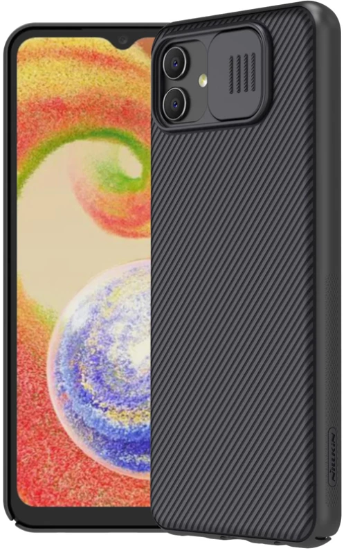 NILLKIN θήκη CamShield για Samsung A04  μαύρη