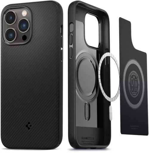 Θήκη Spigen Mag Armor (MagFit) Black-Apple iPhone 14 Pro Max (ACS04844)