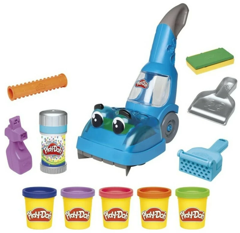 Παιχνιδολαμπάδα Hasbro Play-Doh Zoom Zoom - Vacuum Cleanup Set F3642