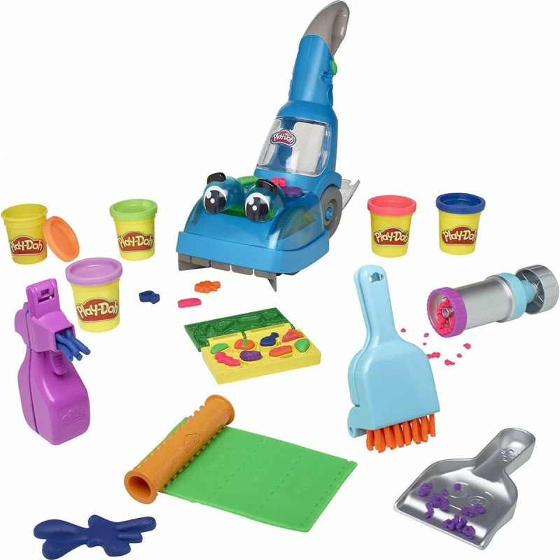 Παιχνιδολαμπάδα Hasbro Play-Doh Zoom Zoom - Vacuum Cleanup Set F3642