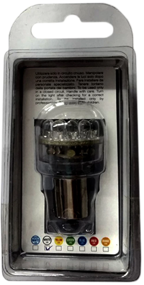 Simoni Racing ΛΑΜΠΑΚΙ ΜΟΝΟΠΟΛΙΚΟ 24 LED 12V 360ο ΛΕΥΚΟ SRL24/W