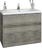 Instinct 80 Smoked Oak - Βάση Επίπλου Με Νιπτήρα (80x46)