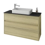 Instinct 100 Top Natural Oak - Βάση Επίπλου Για Επιτραπέζιο Νιπτήρα (100x46)