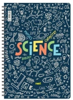338178 Next trends Science τετράδιο σπιράλ 21x29εκ. 3θεμ., 105φ. (ΣΕΤ 3 ΤΕΜΑΧΙΩΝ)