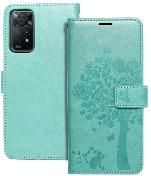 MEZZO Book case Θήκη για XIAOMI Redmi NOTE 11 PRO / 11 PRO 5G tree green*