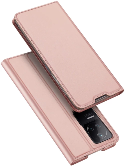 Dux Ducis Skin Pro Holster Cover Flip Cover Θήκη για Xiaomi Poco F4 5G pink