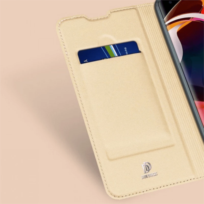 DUX DUCIS Skin Pro Bookcase type case Θήκη για Xiaomi Mi 10 / Mi 10 Pro gold